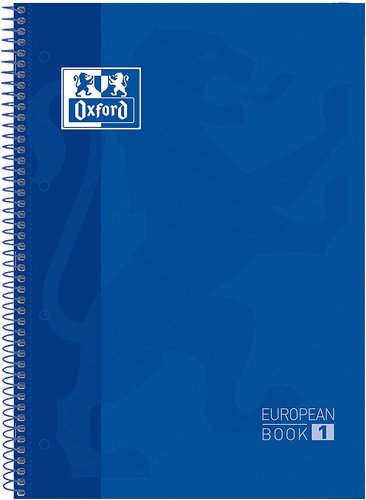 Bloc Oxford School Eu.Book 1 Micro.Tapa Extra A4+ 80H Horizontal 90G Azul Oscuro (Set de 10) Bloc Oxford School Eu.Book 1 Micro.Tapa Extra A4+ 80H Horizontal 90G Azul Oscuro (Set de 10)