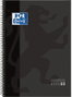 Oxford Europeanbook Cuaderno A4+ 80 hojas negro con tapas extraduras