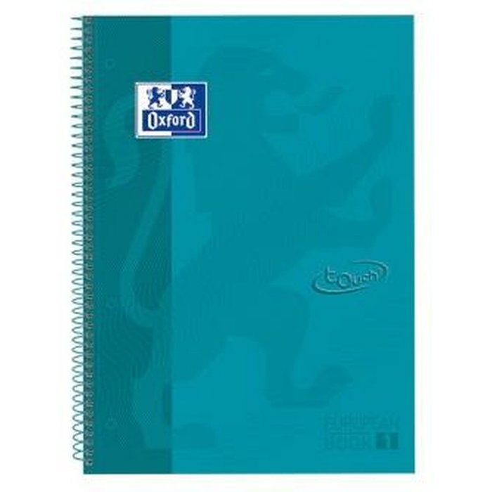 Oxford Cuaderno Europeanbook 1 Tapa Extradura A4+ Aqua Intenso