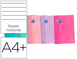 Oxford Europeanbook 5 Cuaderno A4+ Tapa Extradura 120 Hojas Surtido Pack 5 Ud