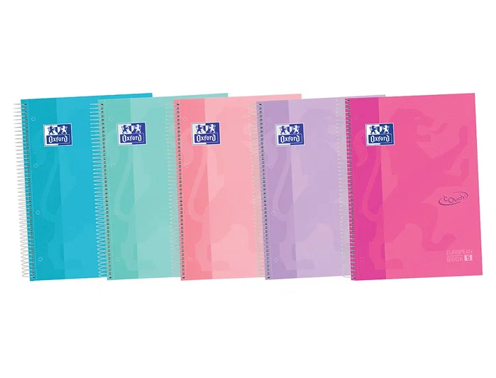 Oxford Europeanbook 5 Cuaderno A4+ Tapa Extradura 120 Hojas Surtido Pack 5 Ud