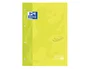 Oxford Recambio Touch Din A4+ Verde Lima 80 Hojas Cuadriculadas 5 mm