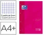 Oxford Recambio Color 1 DIN A4+ 80 Hojas Fucsia Touch