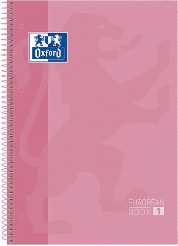 Oxford Cuaderno Classic Europeanbook 1 Write&Erase 80H A4+ Rosa Chicle Pack 5 UD Oxford Cuaderno Classic Europeanbook 1 Write&Erase 80H A4+ Rosa Chicle Pack 5 UD