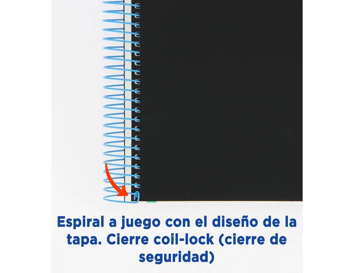 Oxford Set de 5 Cuadernos Black'n Colours Europeanbook A4+ 160 Hojas