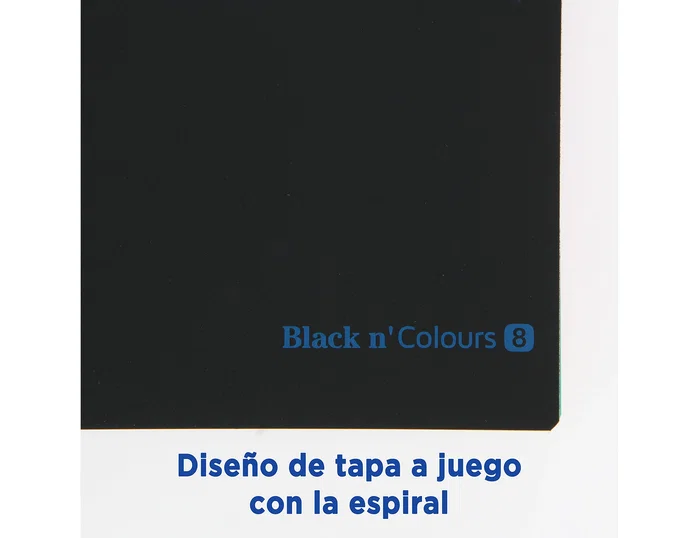 Oxford Set de 5 Cuadernos Black'n Colours Europeanbook A4+ 160 Hojas