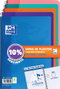 Oxford Pack 5 Cuadernos Espiral Folio 80 Hojas 4x4mm Colores Tendencia