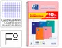 Oxford Pack 5 Cuadernos Espiral Folio 80 Hojas 4x4mm Colores Tendencia