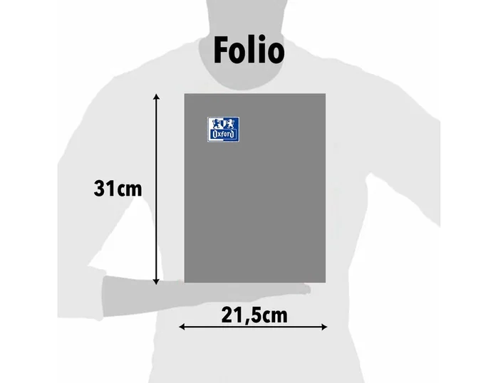 Oxford Pack 5 Cuadernos Espiral Folio 80 Hojas 4x4mm Colores Tendencia