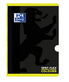 Oxford Libreta Grapada School Openflex Colours A4 Lima Pack de 10