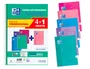 Oxford Cuaderno Espiral Write&Erase Folio 80 Hojas 4x4mm Pack 4+1 Colores Tendencia