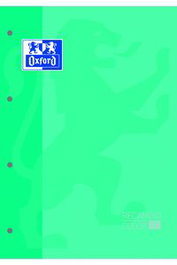 Oxford Recambio Classic A4 Verde Menta 90g 5x5mm 4 Taladros 1 Banda - 5U