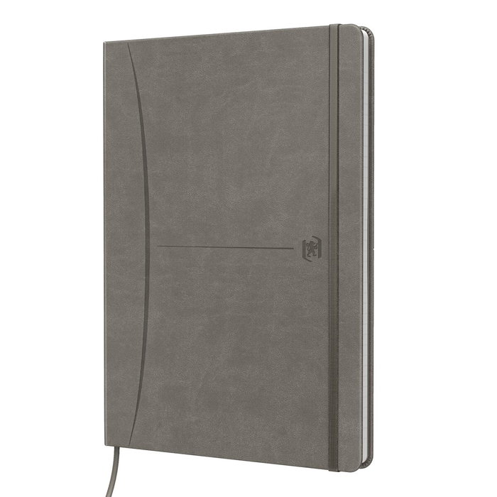 Oxford Cuaderno Signature B5 80H 1 Línea Tapa Extradura Símil Piel (Set de 10)