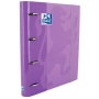Oxford Carpeta Europeanbinder Classic 4 Anillas A4+ Malva con Recambio