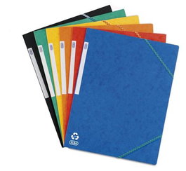 Carpeta De Gomas Y Solapas Oxford Carton Top File A4 Pack De 10 Col.Vivos Sur.(10)