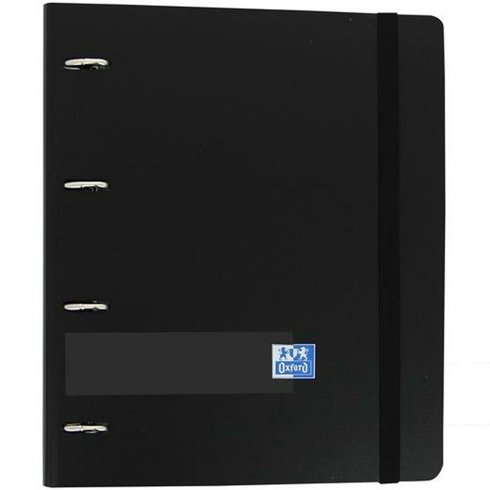 Oxford Europeanbinder + Live & Go A4+ con Recambio 4x35mm Negro