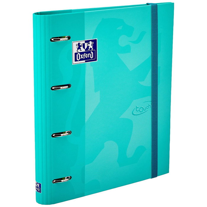 Oxford Carpeta de Anillas Europeanbinder TOUCH 4x35mm con Recambio A4+ Ice Mint Pastel Oxford Carpeta de Anillas Europeanbinder TOUCH 4x35mm con Recambio A4+ Ice Mint Pastel