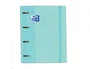 Oxford Carpeta de Anillas Europeanbinder TOUCH 4x35mm con Recambio A4+ Ice Mint Pastel