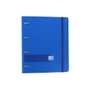 Oxford Europeanbinder + Live & Go A4+ con 4 anillas de 35 mm y recambio, Azul