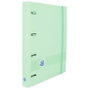 Oxford Europeanbinder Carpeta de Anillas 4x35mm con Recambio 100 Hojas A4+ Menta Helada