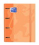 Oxford Carpeta Europeanbinder Classic 4 Anillas A4+ Melocotón con Recambio 100 Hojas