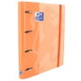 Oxford Carpeta Europeanbinder Classic 4 Anillas A4+ Melocotón con Recambio 100 Hojas