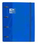 Oxford Recambio de Carpeta Touch Europeanbinder C 4 Anillas A4+ Denim