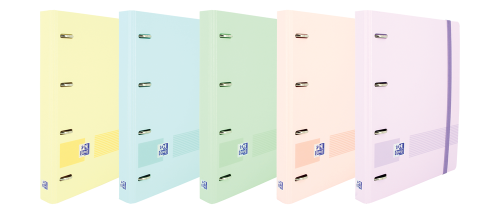 Oxford Carpeta Europeanbinder Live & Go 4 Anillas 35 mm Colores Pastel Oxford Carpeta Europeanbinder Live & Go 4 Anillas 35 mm Colores Pastel