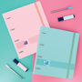 Oxford Carpeta Europeanbinder Live & Go 4 Anillas 35 mm Colores Pastel