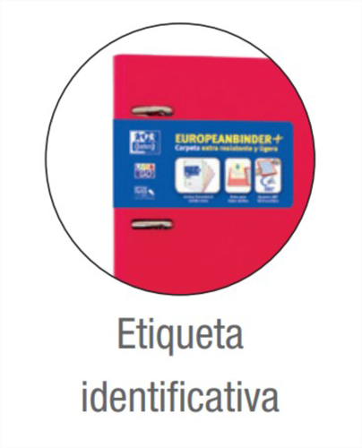 Oxford Carpeta Europeanbinder Live & Go 4 Anillas 35 mm Colores Pastel Oxford Carpeta Europeanbinder Live & Go 4 Anillas 35 mm Colores Pastel