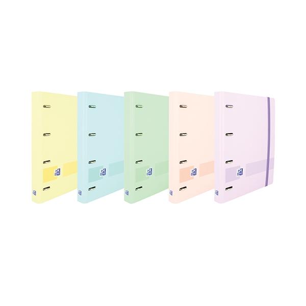 Oxford Carpeta Europeanbinder Live & Go 4 Anillas 35 mm Colores Pastel Oxford Carpeta Europeanbinder Live & Go 4 Anillas 35 mm Colores Pastel