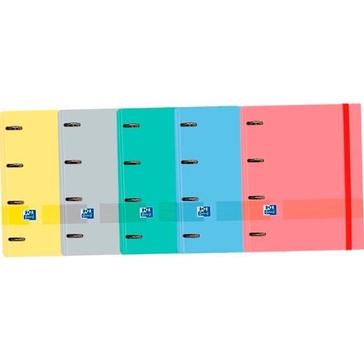 Oxford Europeanbinder Recambio de Hojas 100H 5x5 A4+, Surtido de 10 unidades, C- Oxford Europeanbinder Recambio de Hojas 100H 5x5 A4+, Surtido de 10 unidades, C-