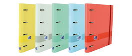 Carpebloc Oxford School Europeanbinder Oxford&You A4+ 4 An.Mixtas 35Mm Con Recambio 100 Hj. Horizontal Surtido (5 Col.)
