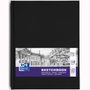 Oxford Artbook Cuaderno de Dibujo Cosido 96 Hojas A4 Color Crema Tapa Negra