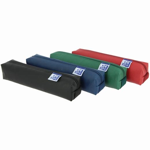 Oxford Estuche Cuadrado Pequeño Napa Negro, Azul, Verde y Rojo Oxford Estuche Cuadrado Pequeño Napa Negro, Azul, Verde y Rojo