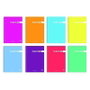 Pacsa Pack de 5 Cuadernos Plastipac Folio 80 Hojas Colores Surtidos
