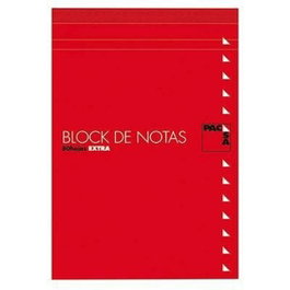 Pacsa Bloc de Notas 8º Liso con Tapa, 10 Unidades