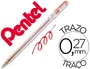 Pentel Bolígrafo Superb BK77 Rojo Caja 12 UD