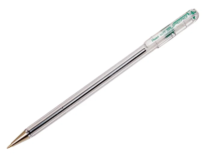 Pentel Bolígrafo BK-77 Verde (Pack de 12) Pentel Bolígrafo BK-77 Verde (Pack de 12)