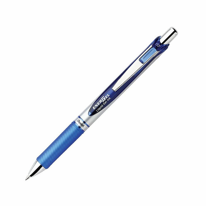 Pentel Bolígrafo Energel Retráctil Punta 0.7 mm Azul -12 Unidades- Pentel Bolígrafo Energel Retráctil Punta 0.7 mm Azul -12 Unidades-