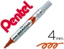 Pentel Maxiflo MWL-5S Rojo - Caja de 12 unidades