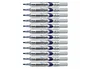 Pentel Marcador Pizarra Blanca Maxiflo MWL-5S Azul (Caja de 12 unidades)
