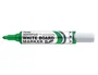 Pentel Marcador Pizarra Blanca Maxiflo MWL-5S Verde (12 unidades)