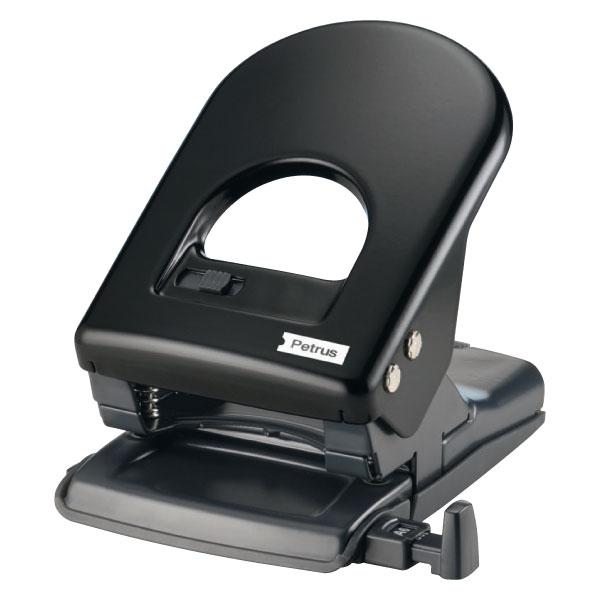 Petrus Taladro de oficina metálico modelo 95 negro, capacidad 40 hojas Petrus Taladro de oficina metálico modelo 95 negro, capacidad 40 hojas