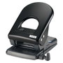 Petrus Taladro de oficina metálico modelo 95 negro, capacidad 40 hojas