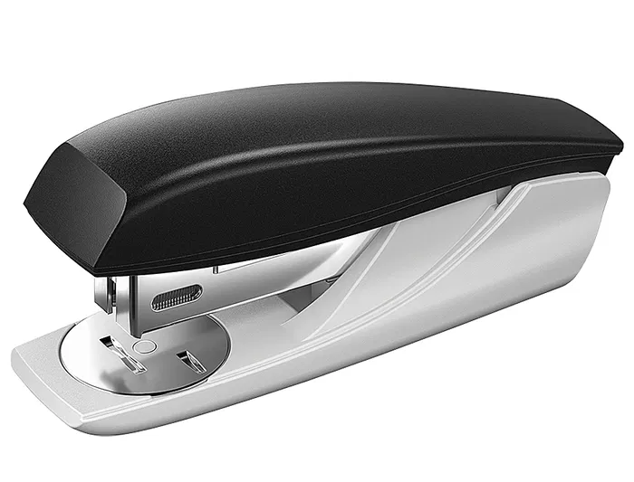 Petrus Grapadora de Oficina 25 Hojas Negro Metálica