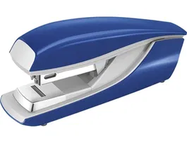 Petrus Grapadora 236 Azul Capacidad 30 Hojas, Grapado Plano, Carga Superior, Oficina