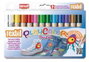 PLAYCOLOR Témperas Sólidas Textil Pocket Estuche de 12 Colores