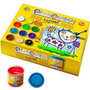 Playcolor Set de 12 Botes de Témpera Líquida de 40 ml con Pincel, Colores Surtidos