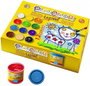 Playcolor Set de 12 Botes de Témpera Líquida de 40 ml con Pincel, Colores Surtidos
